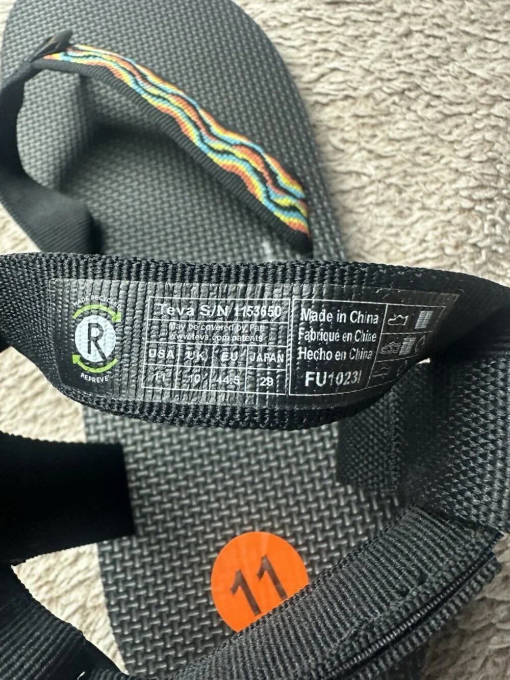 TEVA ORIGINAL UNIVERSAL Revive 80s Hiking Sandal 1153650 Brand New Men’s